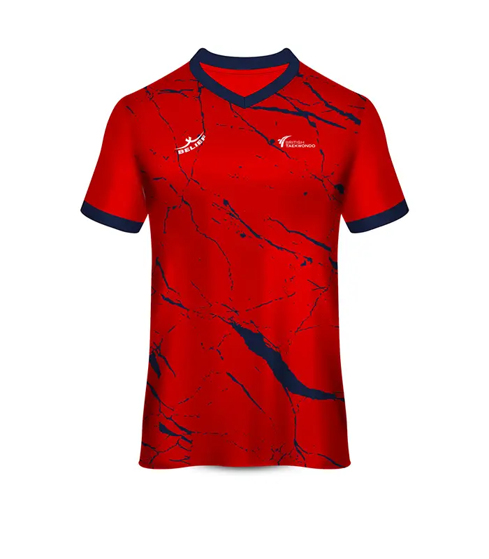 Red Sub Tee British Taekwondo Red Sub Tee British Taekwondo