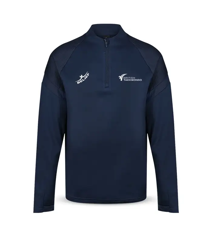 Kin 1/4Zip Mid Layer British Taekwondo Kin 1/4Zip Mid Layer British Taekwondo