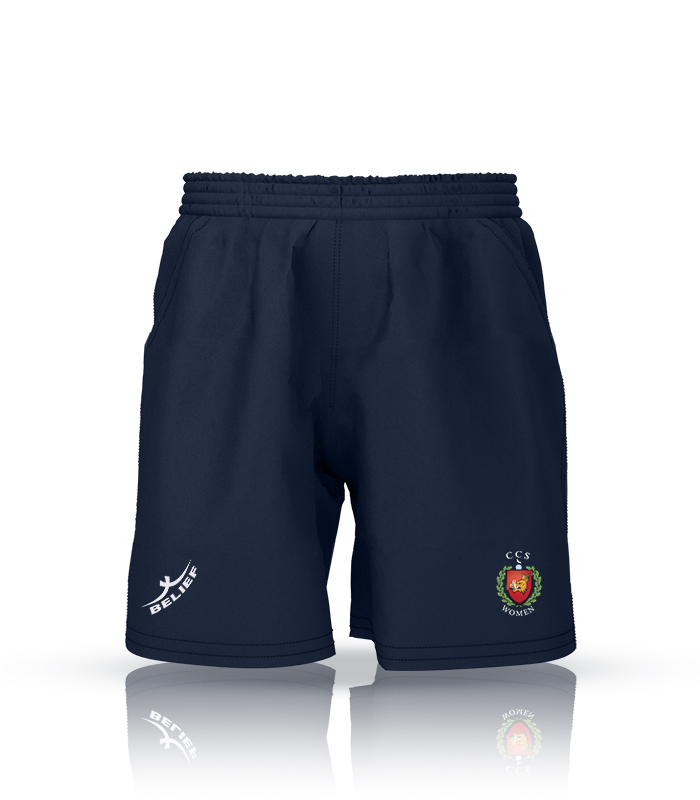 Gym Shorts Womens CCS Rugby