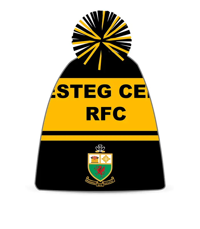 Christmas Bobble Hat Maesteg Celtic RFC