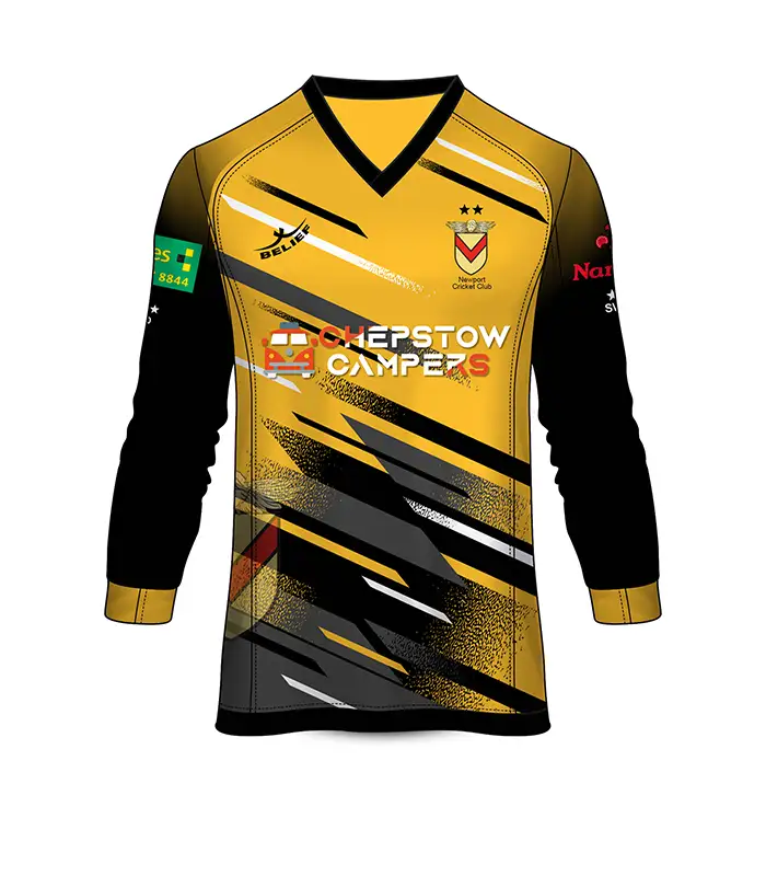 Long Sleeve Cricket Jumper Newport CC