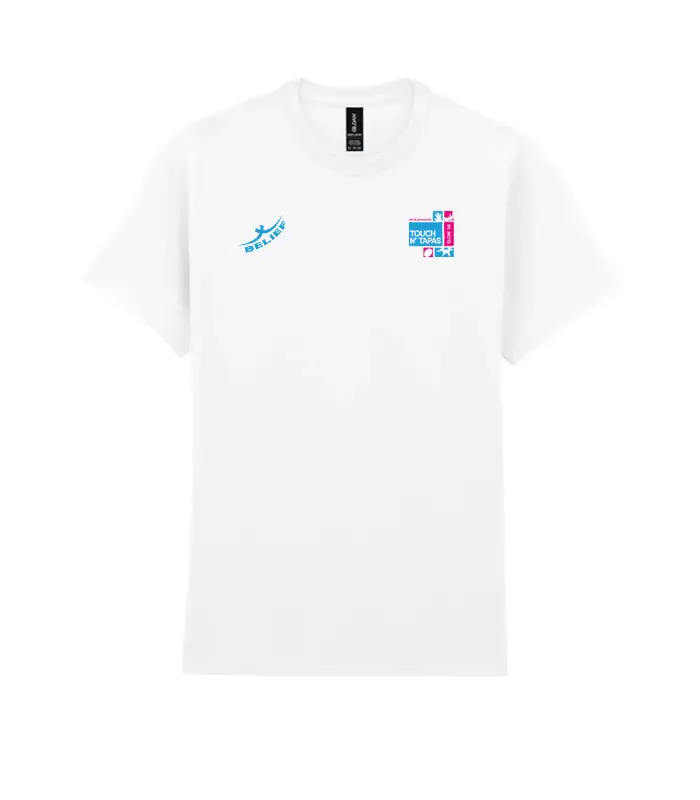 Touch N Tapas Cotton Tee White