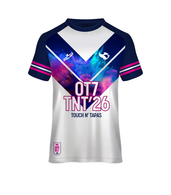 Touch N Tapas – White Sub Tee