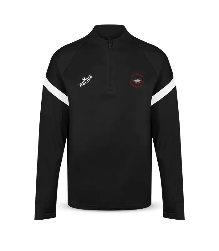 Kinetic 1/4Zip Mid Layer Penydarren BGC