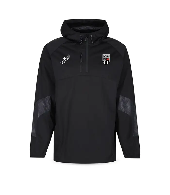 Kids 1/4 Zip Hooded Jacket Pontypridd AFC