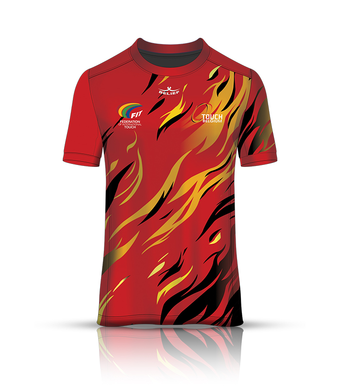 Away Playing Tee Touch Belgium