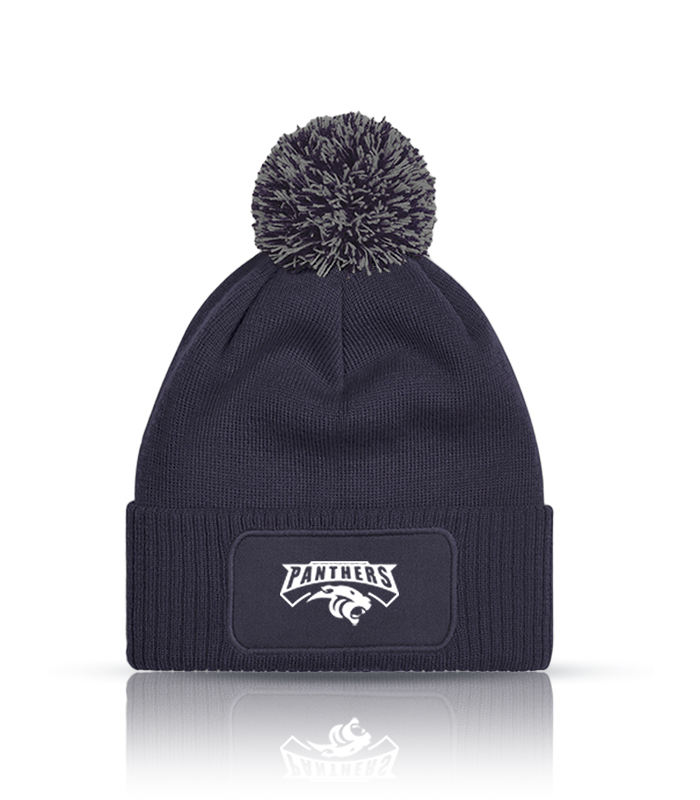 Snow Bobble Hat Cardiff Panthers