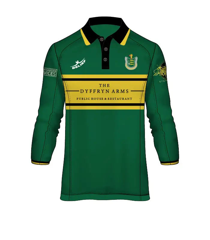 Cricket Shirt Long Sleeve Dyffryn CC