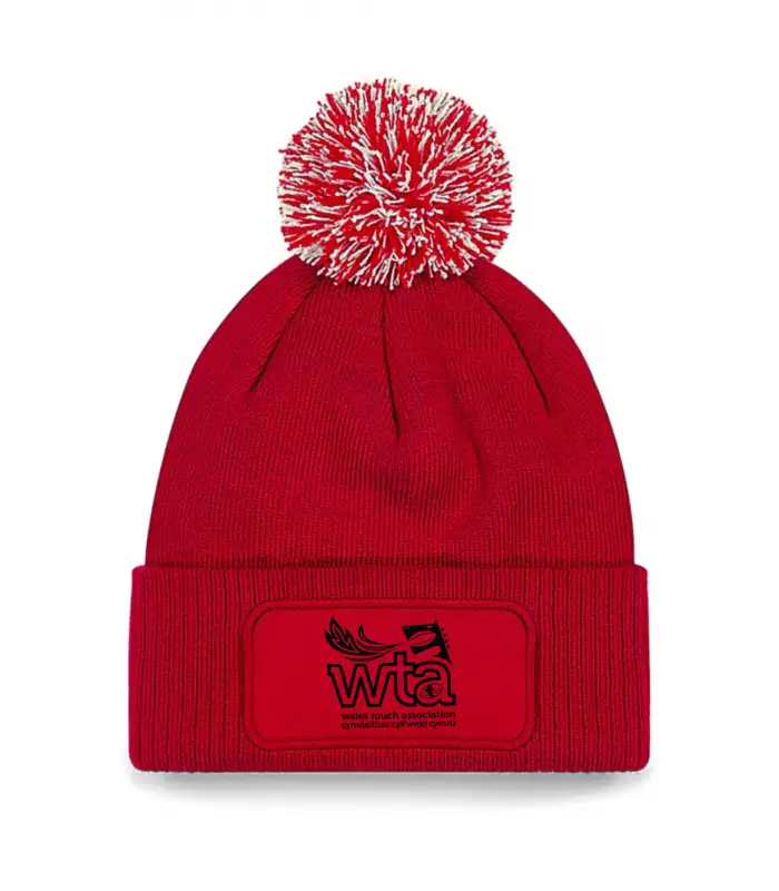 Red Bobble Hat WTA